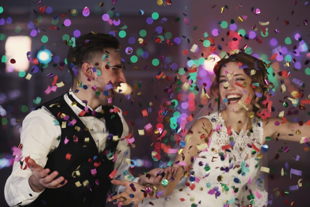 Happy Wedding Couple